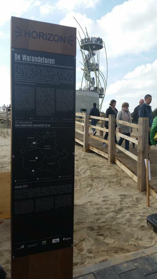 Studio On The Beach With Sea View Middelkerke Eksteriør bilde